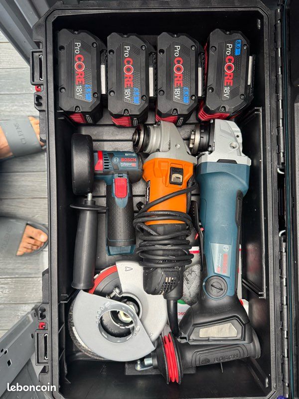 Scie plongeante Biturbo 18V GKT 18V-52 GC Professional (sans batterie ni chargeur) + coffret L