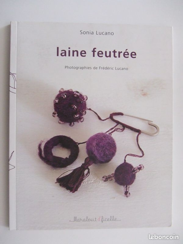 LIVRE "Laine feutrée" Sonia LUCANO (image 1)