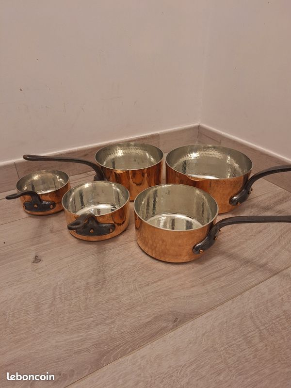 Lot de casseroles villedieu (image 1)