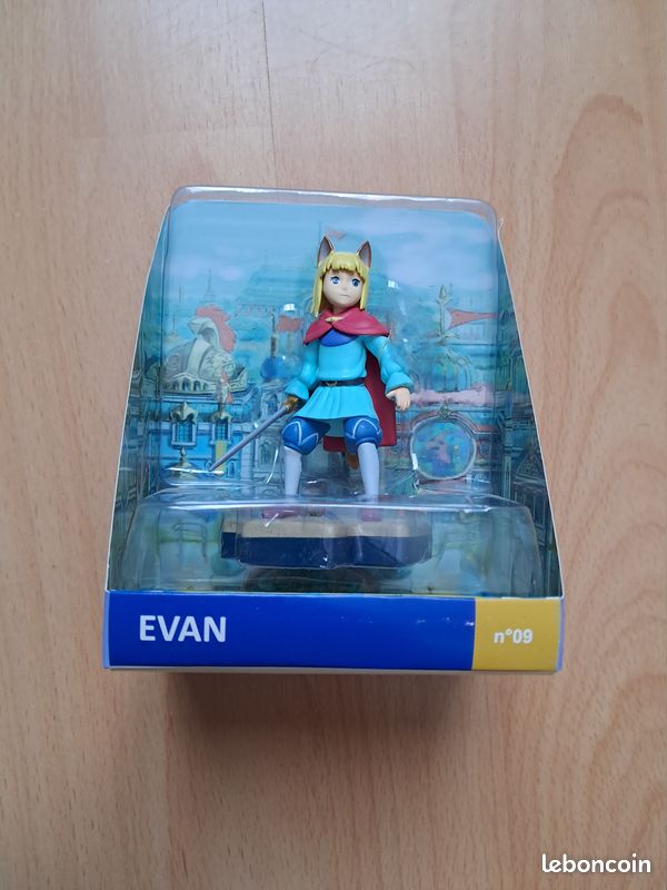 Figurine Totaku N°09 Evan - Ni No Kuni II, Neuf Sous Blister, Collection Jeu Vidéo