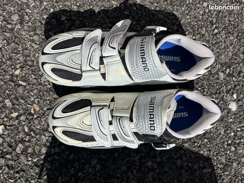 Chaussures Cyclisme Shimano SH-RP7W Femmes - US 11.2 / EU 44 - Grises - Occasion Bon état