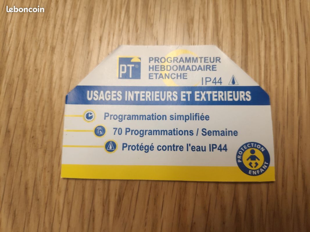 Programmateur Hebdomadaire Étanche IP44 - 70 Programmations par semaine (image 7)