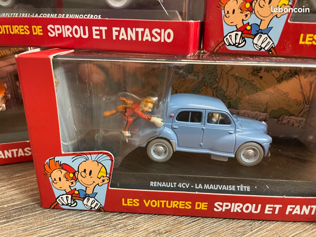 15 Figurines voitures personnages Spirou (image 15)
