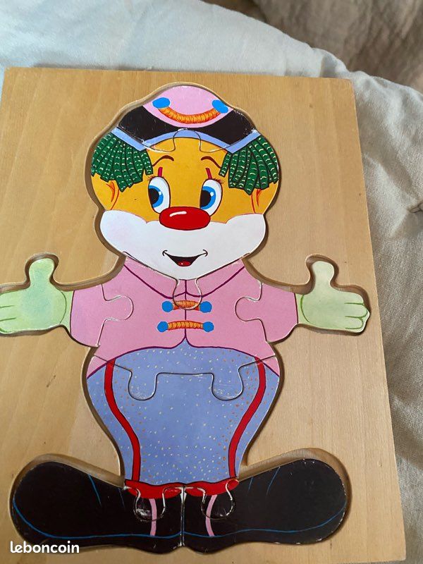 Jeu éveil puzzle bois (image 1)