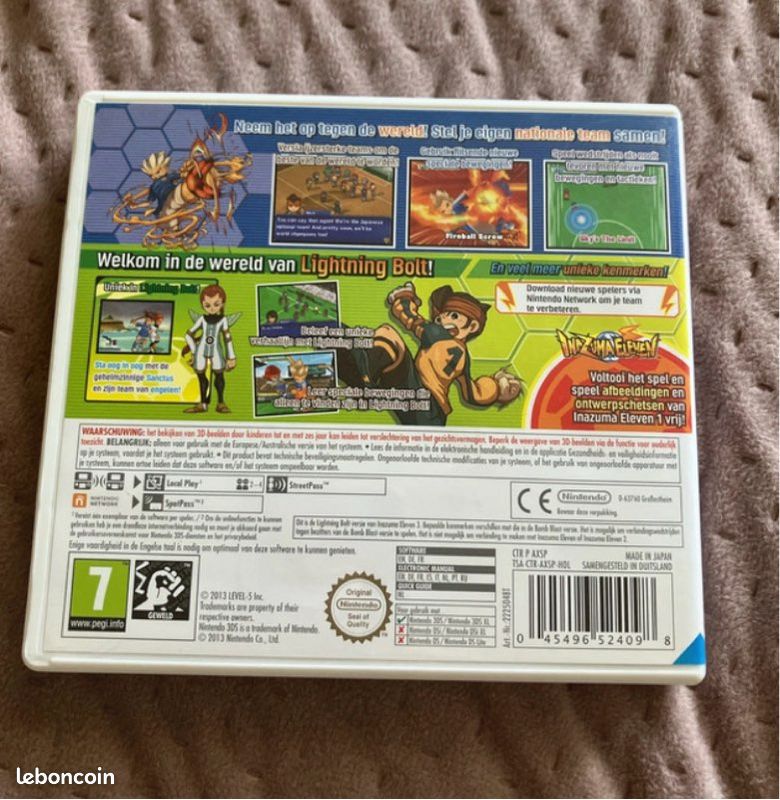 Inazuma Eleven 3: Lightning Bolt - Nintendo 3DS (image 2)