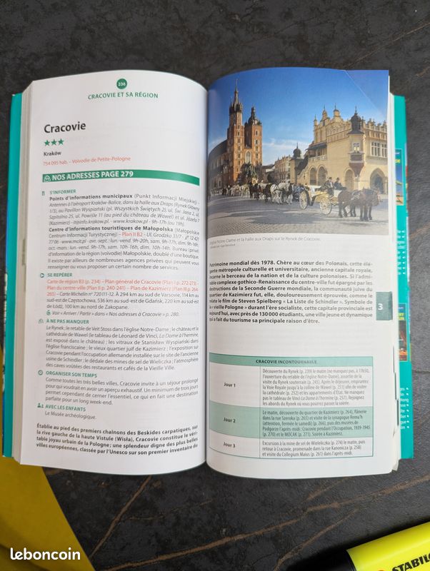 Livre Pologne guide vert Michelin Pologne guide touristique Pologne (image 5)