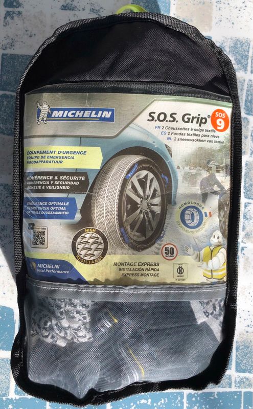 Chaussette neige Michelin SOS GRIP 9 - Équipement auto