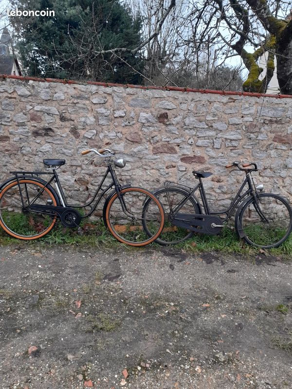 ENSEMBLE GUIDON FREINS A Tringles Peugeot Velo Ancien Debut 1900 (44