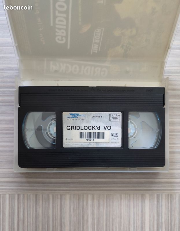 VHS Locative Gridlock'd en VOSTFR (Polygram Vidéo) avec 2Pac et Tim Roth (image 8)