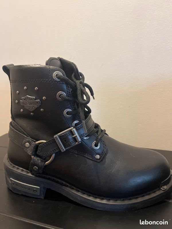 Véritable bottes de moto Harley-Davidson femme Chaussures