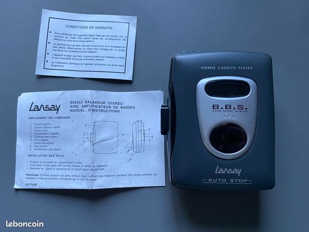 WALKMAN CASSETTE LANSAY HS EUR 13,00 - FR