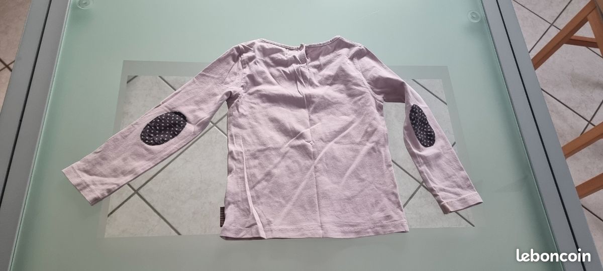 Lot de 5 sweat manches longues filles 4 ans (image 8)