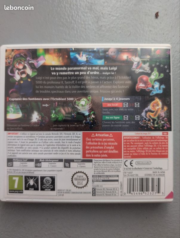 Luigi's Mansion 2 pour NINTENDO DS en boite (image 3)