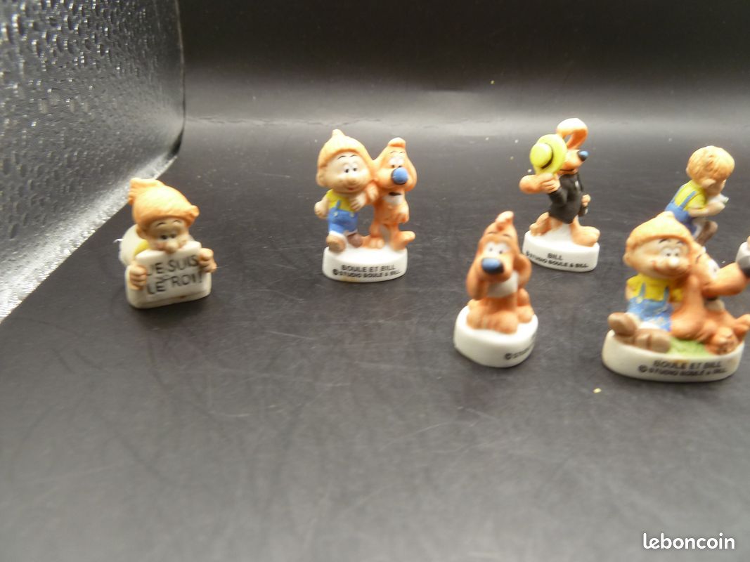 Lot de 9 feves boule et bill mates - ref perso d8 (image 11)