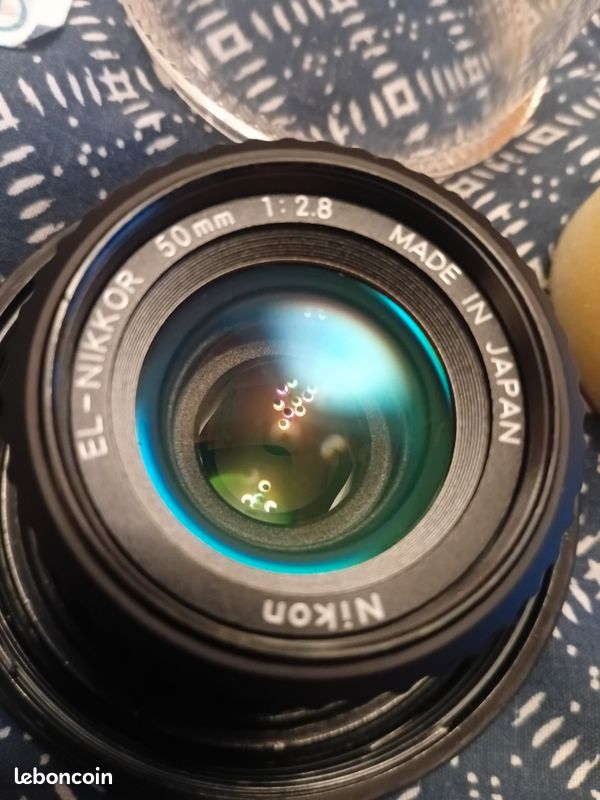 OBJECTIF NIPPON KOGAKU EL-NIKKOR 50mm f2.8 Neuf JAPAN EUR 90,50 - FR