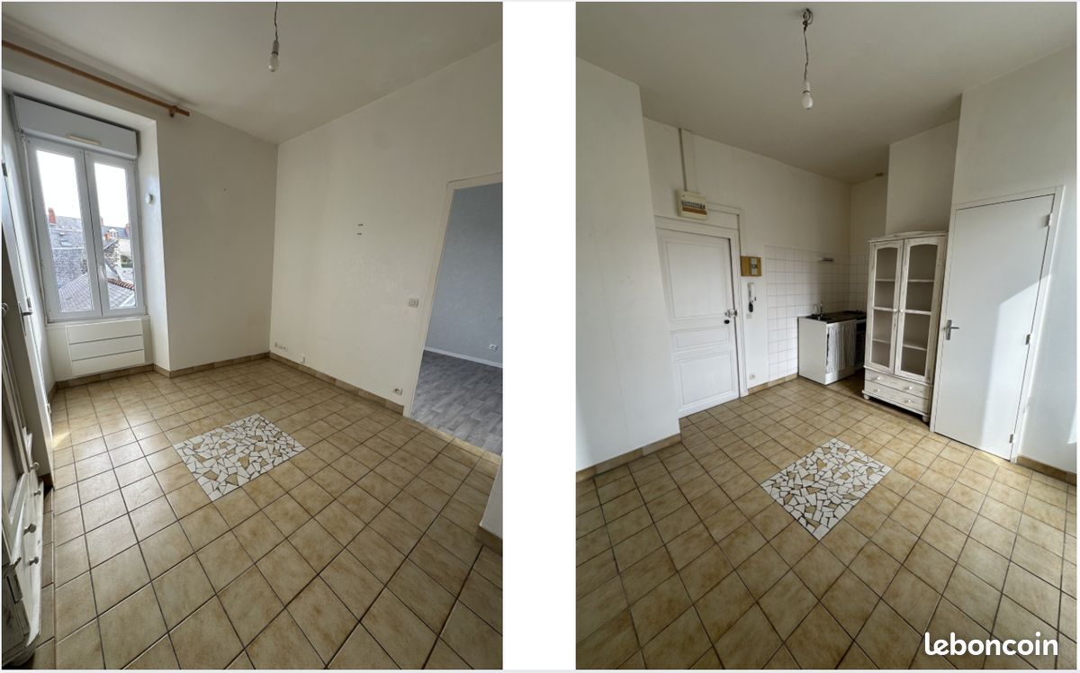 Appartement 2 pièces 20 m² · à Angers · 20 m² · 496 €/mois