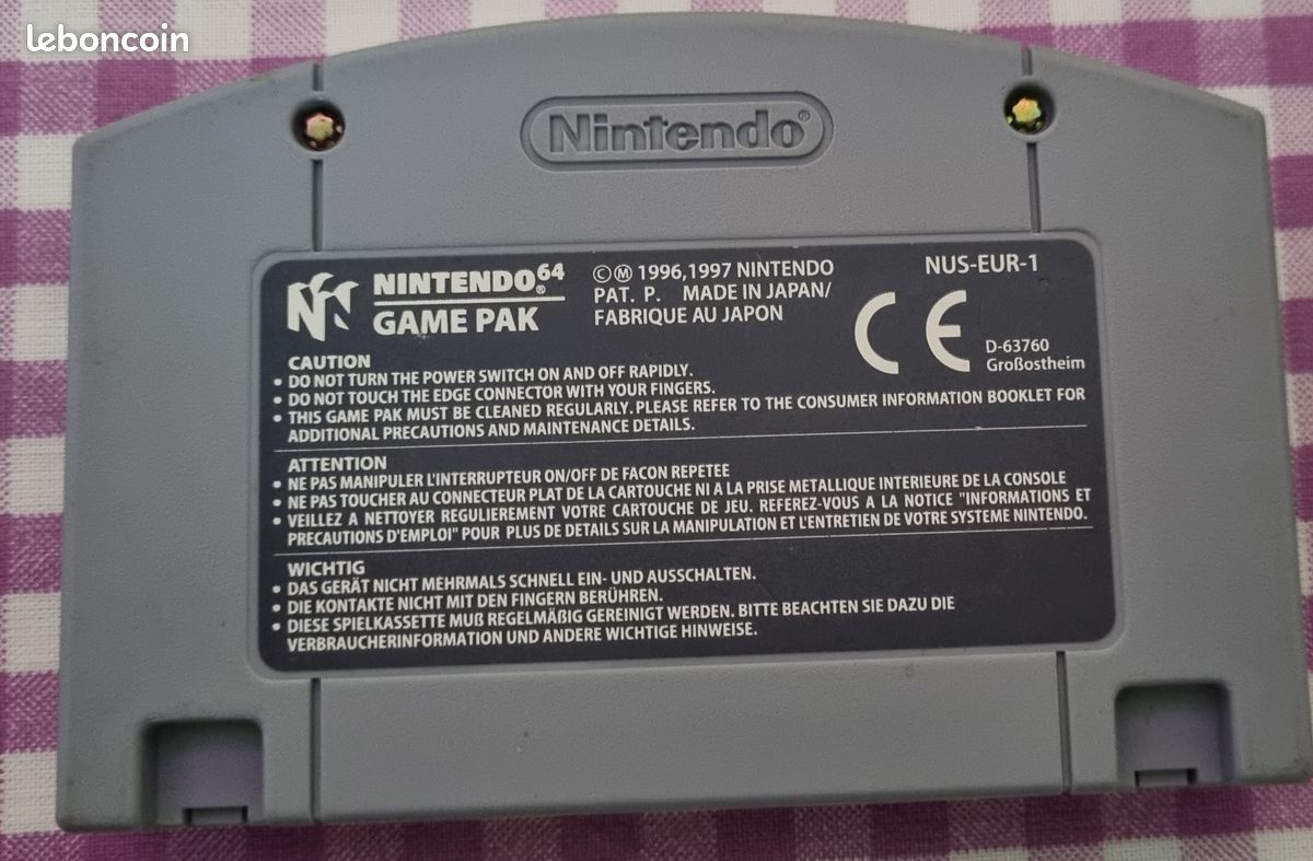 F-Zero X Nintendo 64 FR (image 2)