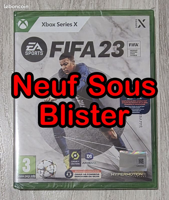 FIFA 23 Neuf Sous Blister Pour Xbox Series X|S - Jeu De Football