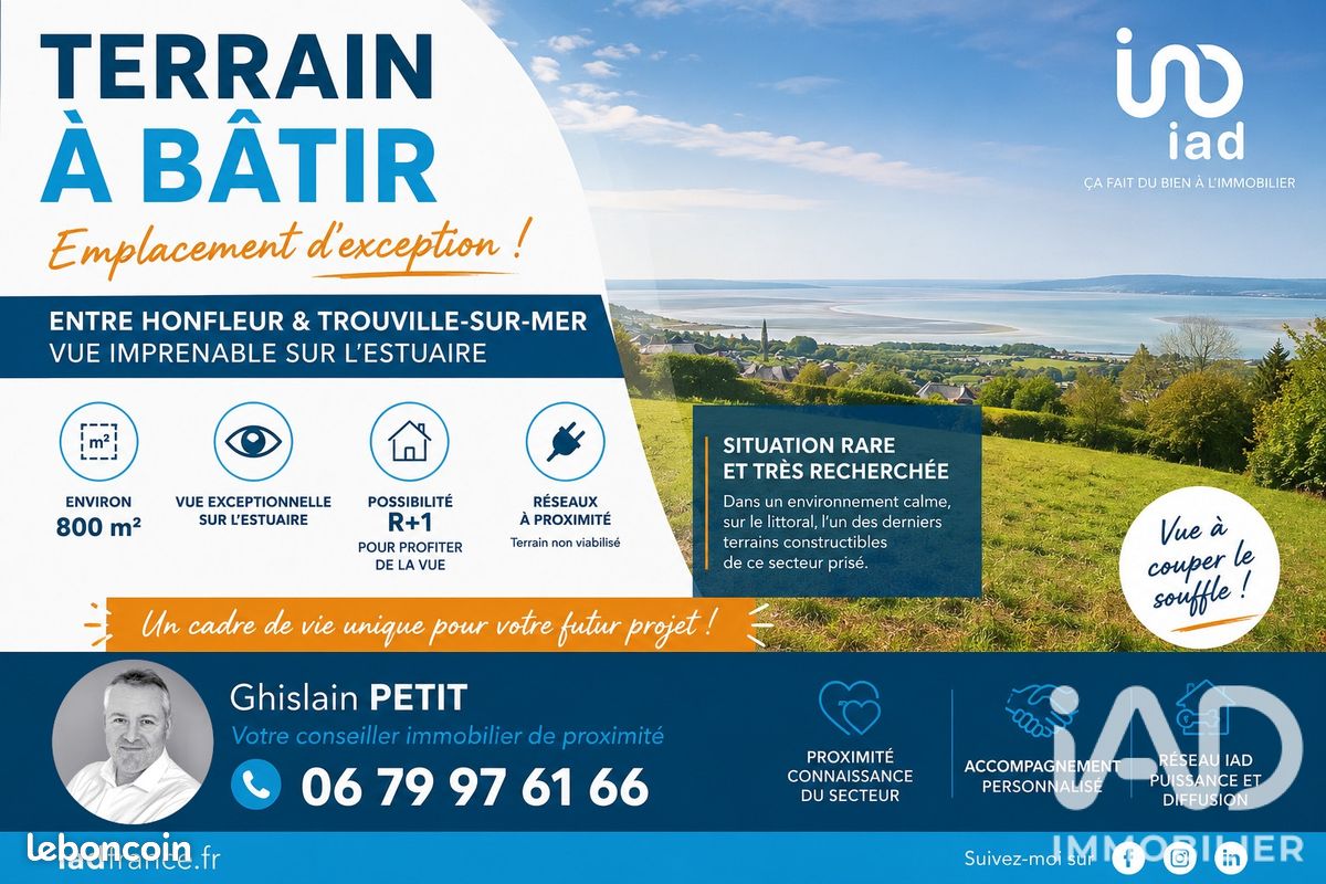 Terrain 794 m² · à Cricqueboeuf · 794 m² · 210 000 €