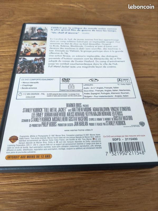 Full Metal Jacket DVD (image 3)