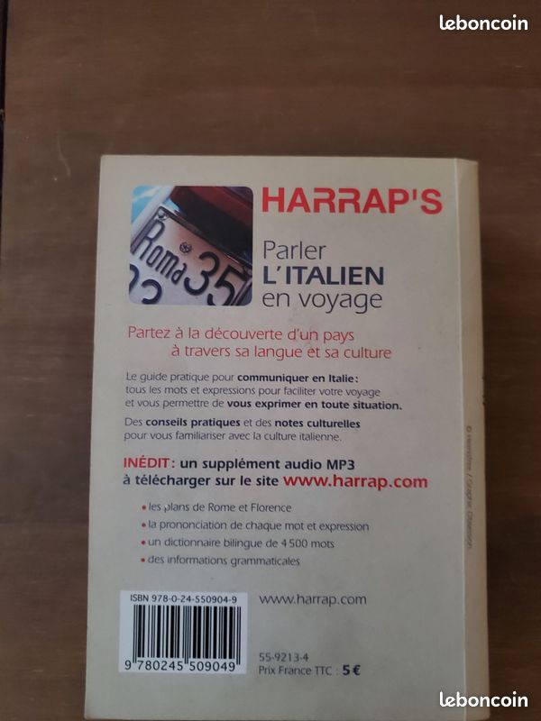 Dictionnaire de voyage italien (image 2)