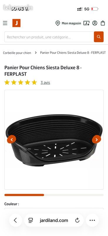 Panier pour chien moyen/grand neuf 20 euros (image 1)