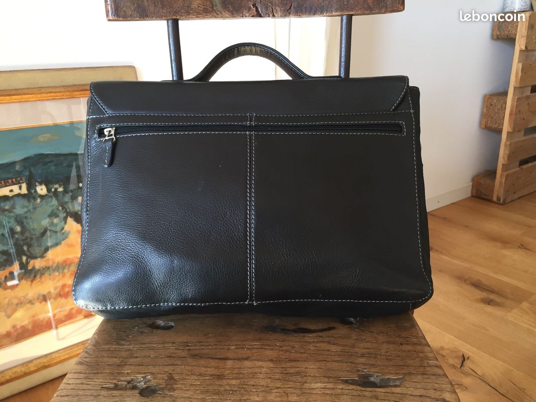 Porte document en cuir MANFIELD (image 2)
