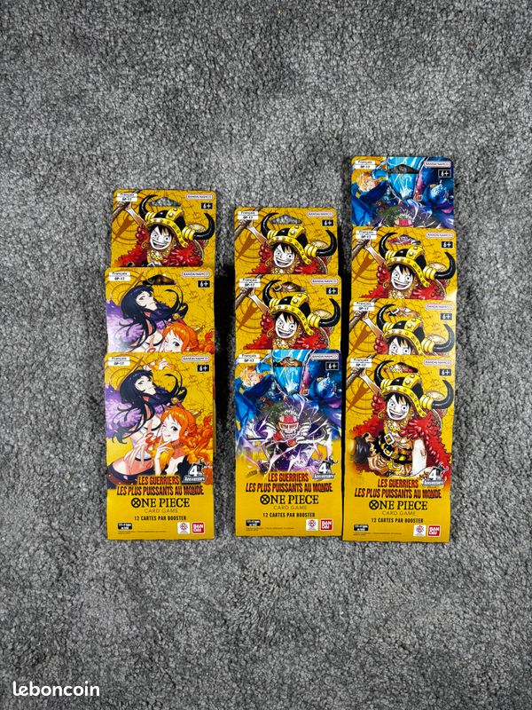Boosters One Piece OP17 : Les Guerriers les Plus Puissants du Monde (image 1)