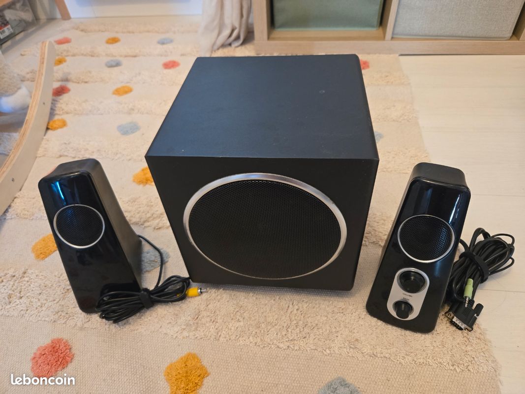 Enceintes pc Logitech (image 1)