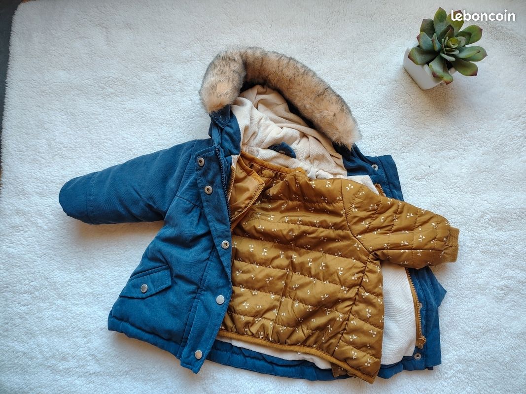 Manteau en chaud bébé fille mois Vêtements bébé