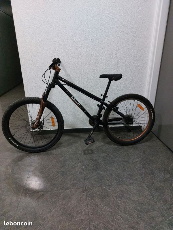 Vélo VTT 29 pouces Taille M / L ELEVEN VORTEX 2 Homme noir et jaune Taille M