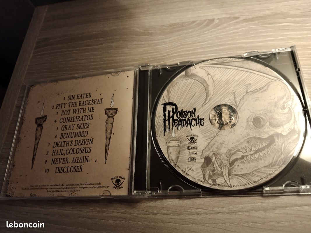 Cd Poison headache / thrash death metal (image 3)
