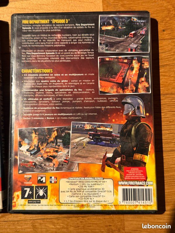 Lot Jeux PC CD-ROM Vintage Les Sims / Flight Simulator 2004 / Desperate Housewives / Fire Department 3 (image 7)