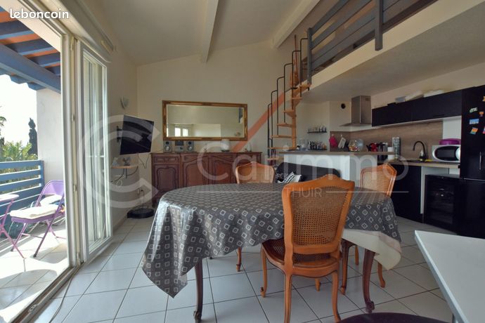 Appartement T3 de 62m² Hab + Mezzanine + Terrasse + Parking