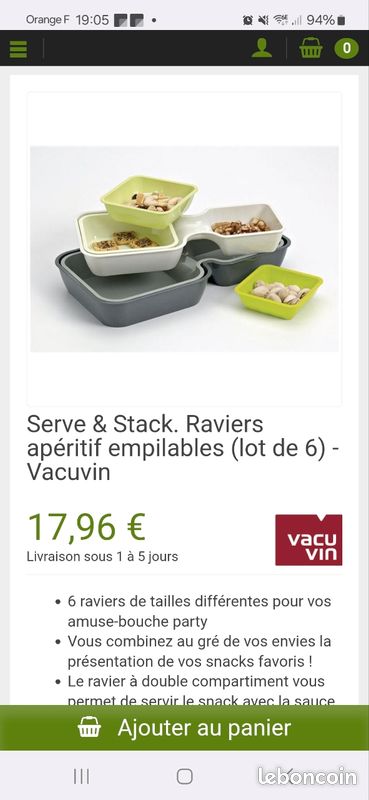 Lot de raviers apéritif (image 4)