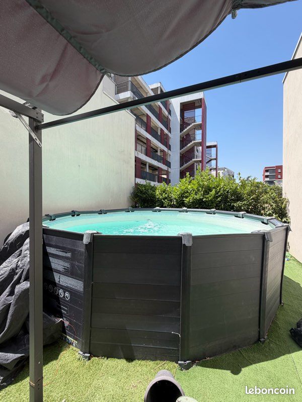 Piscine intex pvc gris foncé (image 3)