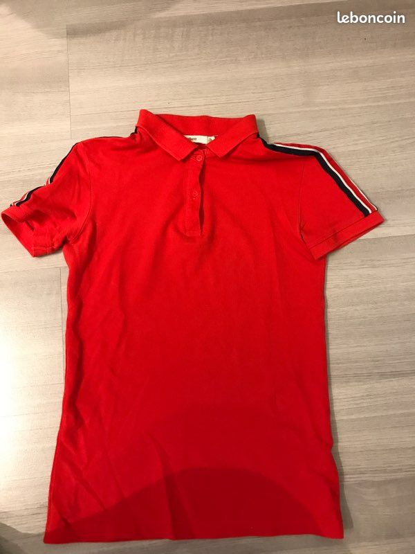 Polo rouge bizzbee xs (image 1)