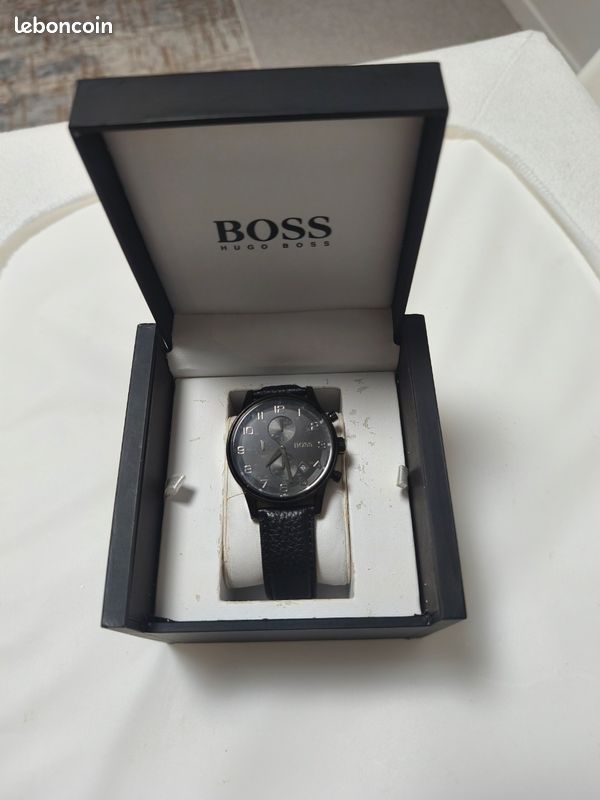 Montre Hugo Boss chronographe étanche 50 m – excellent état (image 8)