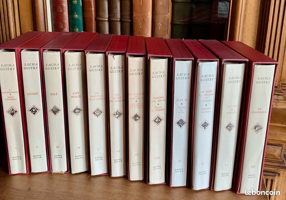 Livres - Collection 4 - Sacha Guitry (image 1)