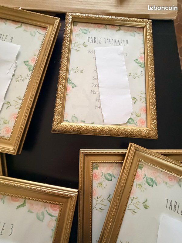Cadres pour plan de table mariage (image 3)