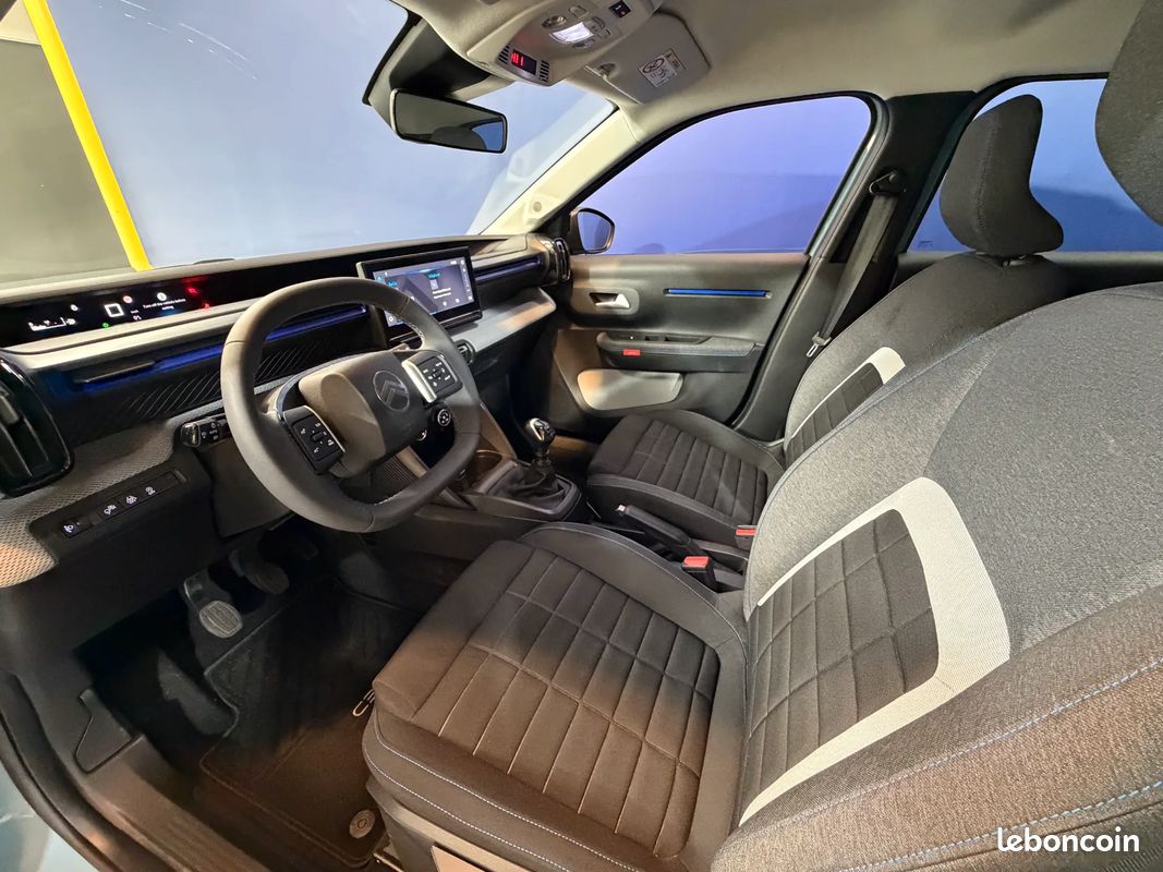 CITROEN C3 PLUS 1.2 Turbo 100ch - 2025 - 4 254 km - Moteur à chaine - Première main - Garantie Stellantis 11/2033 (image 10)