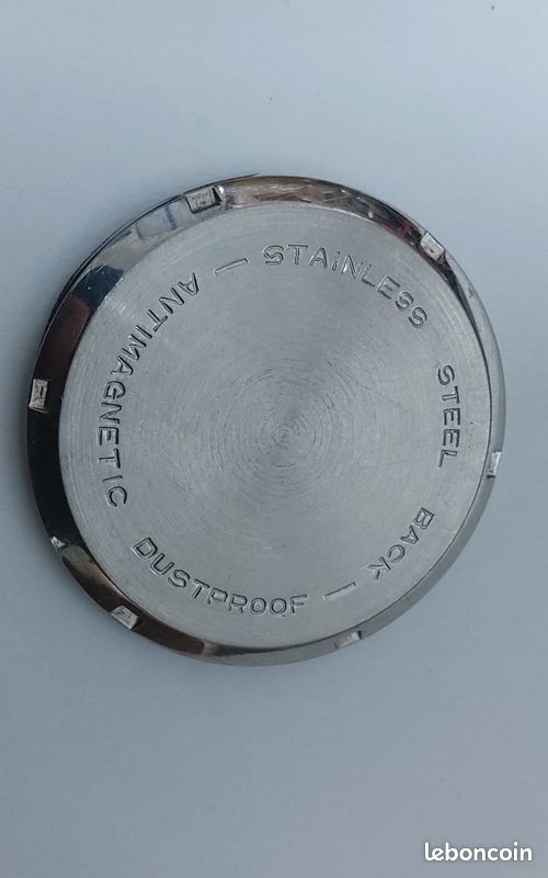Lot De 5 Cadrans De Montre Chronographe Partex Valjoux 7734 - Vintage Années 60