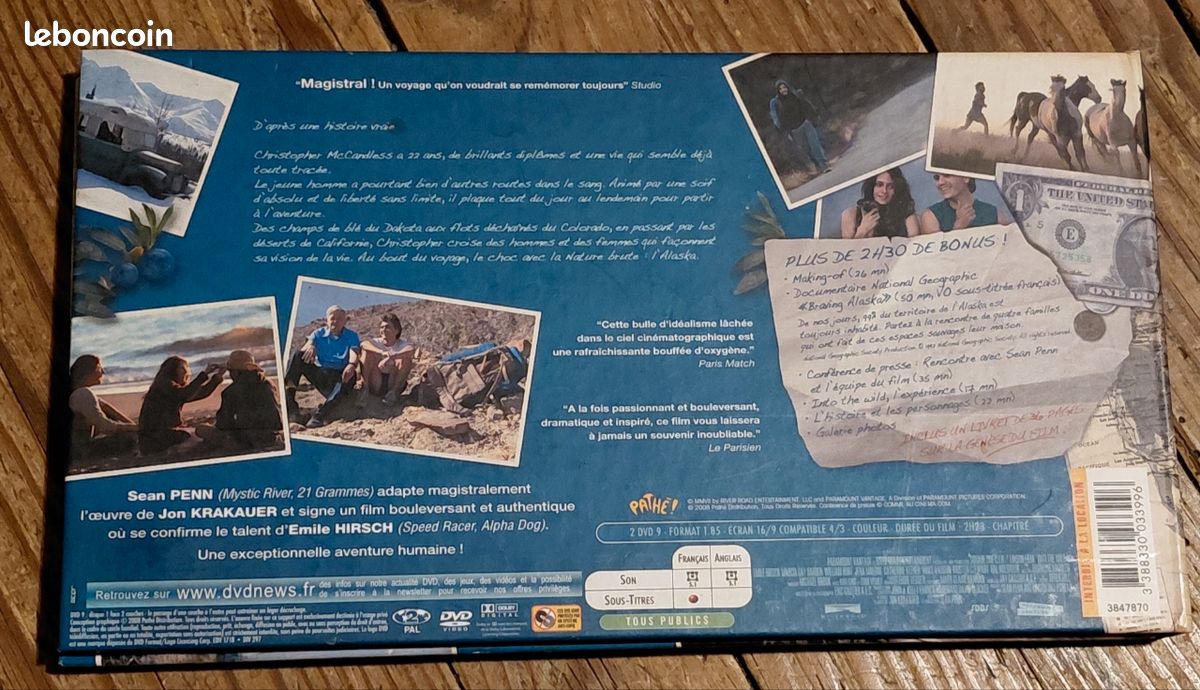Coffret dvd Into the wild (image 3)