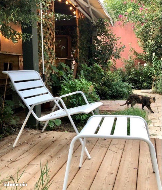 Fauteuil + repose pied monceau Fermob (image 1)