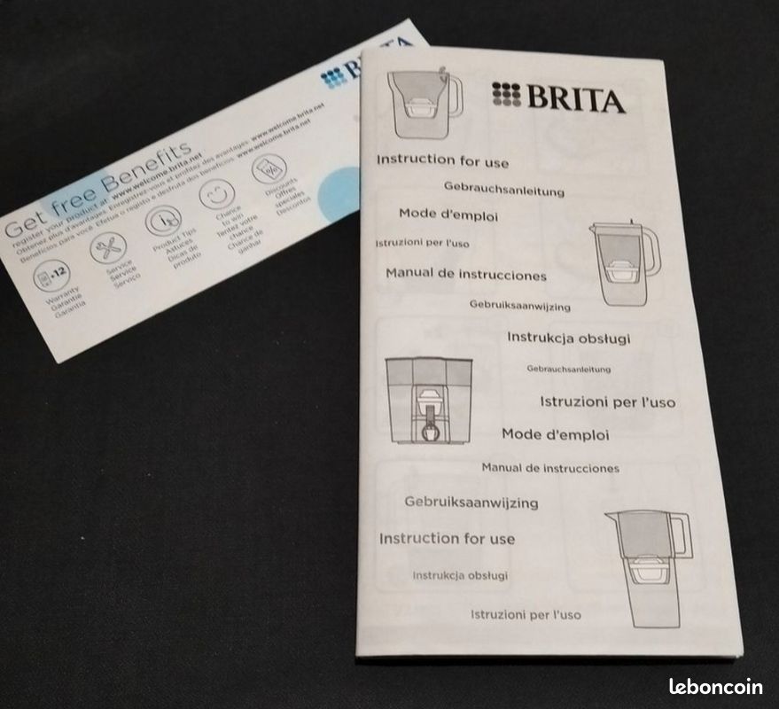 Carafe filtrante Brita Marella + 2 cartouches filtre à eau (image 5)