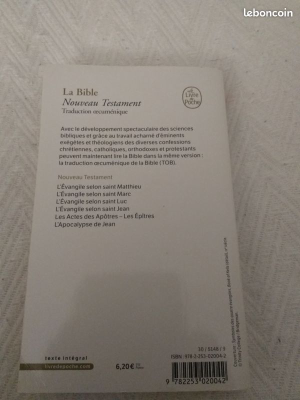 La Bible Nouveau Testament (image 2)
