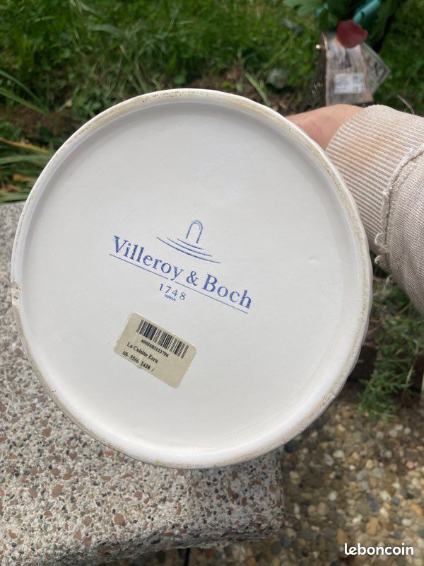 Pot à thé hermétique Villeroy & Boch – Vitroporcelaine crème écru – vintage (image 6)