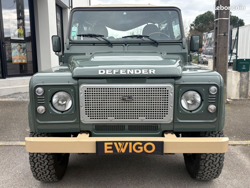 Land rover defender soft top heritage 90 2.4 td 120 ch serie-limitee 4wd / camera de recul / carplay (image 13)