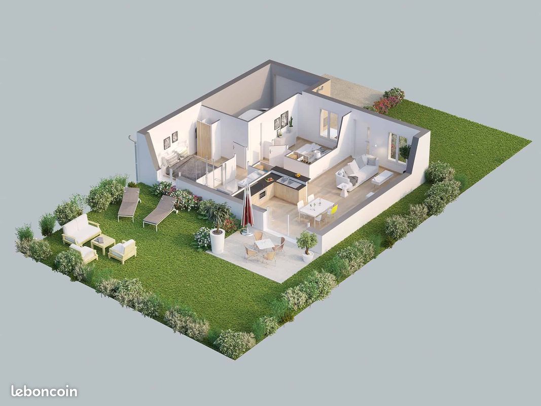 Maison a louer dreux - 2 pièce(s) - 54 m2 - Surfyn