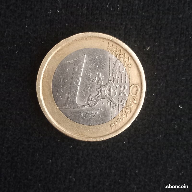 1 Euro Italie 2003 Léonard De Vinci L'homme De Vitruve – Pièce Rare Et Recherchée
